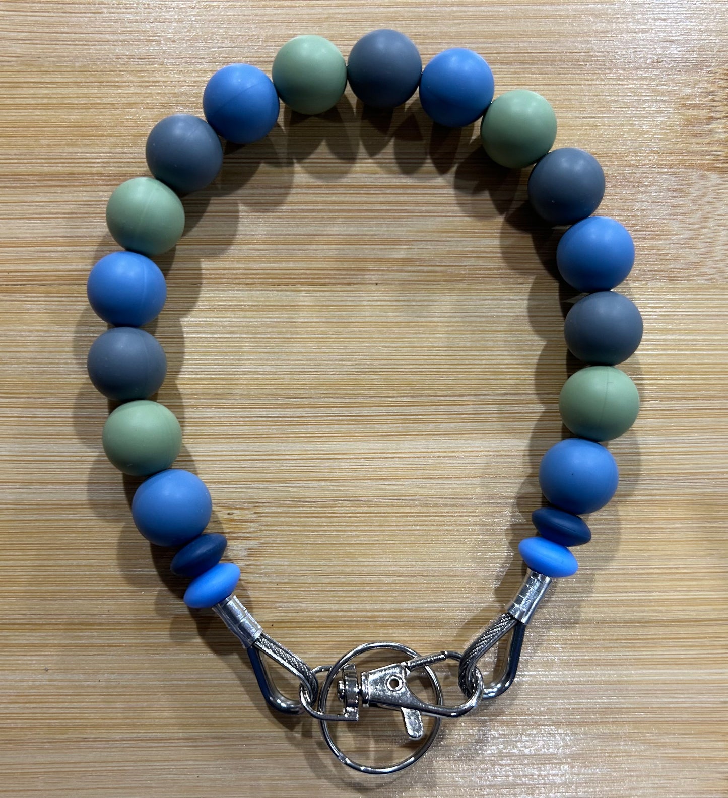 Small Blue & Green Pet Collar