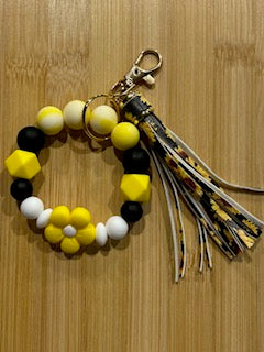 Yellow Flower Wristlet