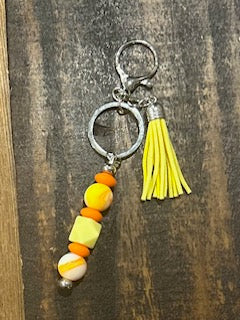 Yellow & Orange Keychain