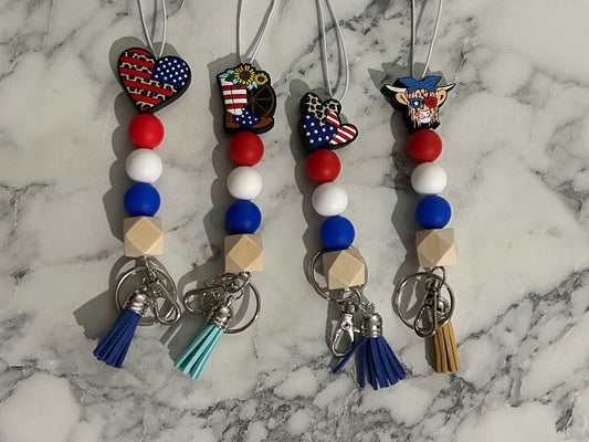 Patriotic Lanyard