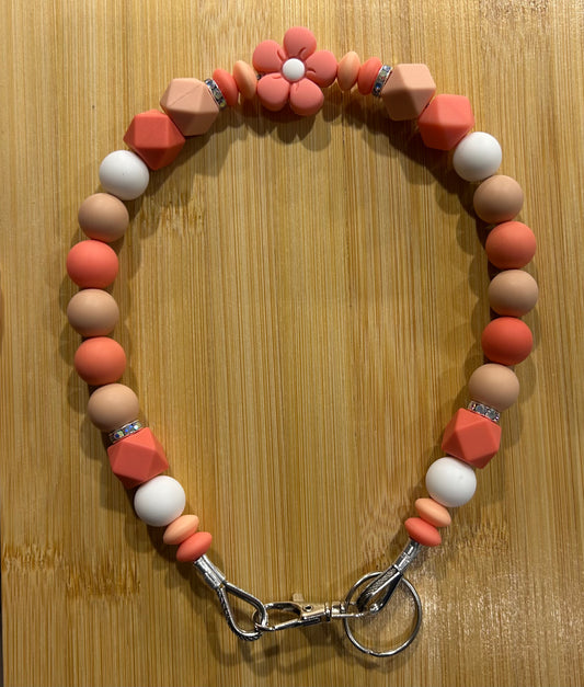 Large Coral Pet Collar