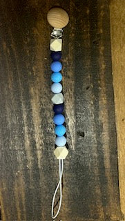 Blue Pacifier Holder