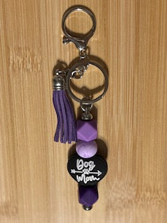 Dog Mom Keychain