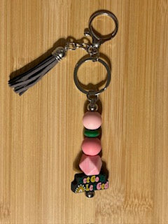 Let go Let God Keychain