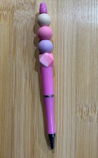 Pink Bead Pen